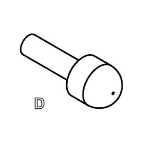 Pointe Test Precis. 1015-D-0,7N-Au0,65C PTR 1015-D-0.7N-AU-0.65C (1/2)