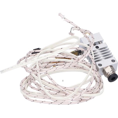 Kit Extrudeur Hotend pour Ender 3, CR10 et CR-10S, Pièce de Rechange Imprimante 3D, Buse 0,4mm, Fil 1,75mm, 24V (1/5)