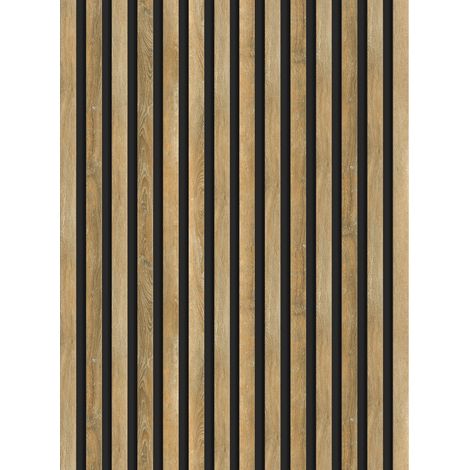 Mexen Lam-B Wandpaneele 275 x 31,5 cm, HDF-Platte 4 mm, Honigeiche - S100-275317-2812-066 (1/5)