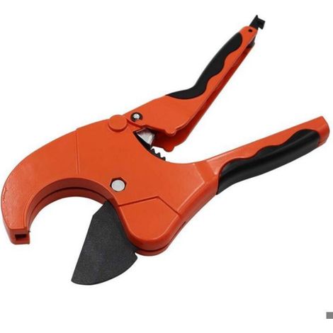 Coupe tube PVC - Lame inoxydable SK5 Poignée ergonomique antidérapante - Tuyaux PVC PPR PE - 63 mm (1/5)
