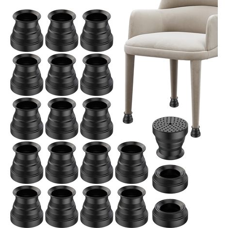 Patins de protection pour pieds chaise en silicone (1/5)