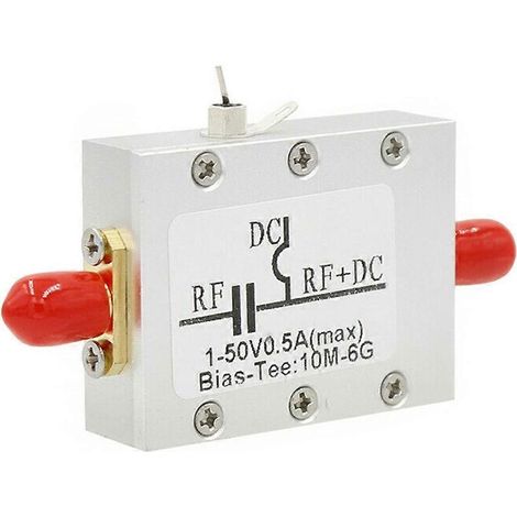 HF-Vorspannungs-T-Stück 10 MHz–6 GHz F Amateurfunk Breitband-Hochfrequenz Mikrowelle