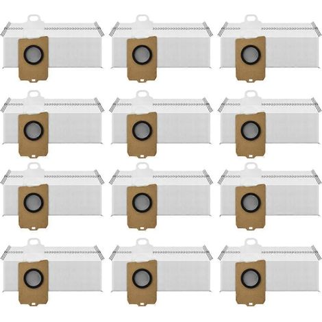 Lot de 12 sacs à poussière pour aspirateur 001 - Accessoires et pièces de rechange (1/5)