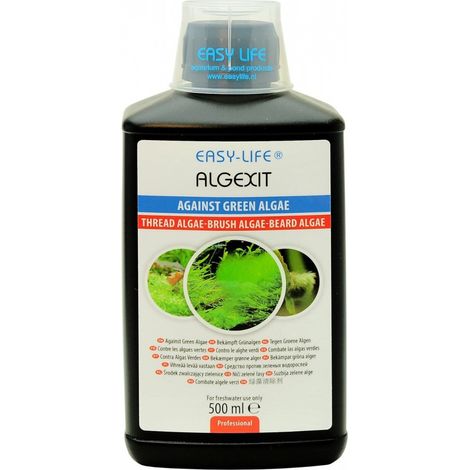 Easy Life AlgExit 500ml Algenvernichter Grünalgen Fadenalgen Bart-Pinselalgen