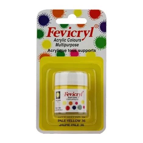 AMT Fevicryl Tous Supports 15mL Jaune Pale (AC1536) 0,015 L (1/2)