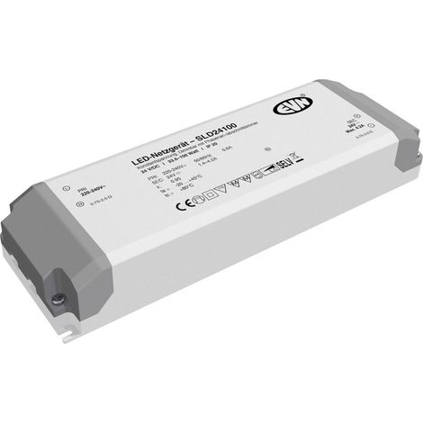 EVN Lichttechnik LED-Netzgerät 24V/DC 33,6-100W SLD24100 (1/3)