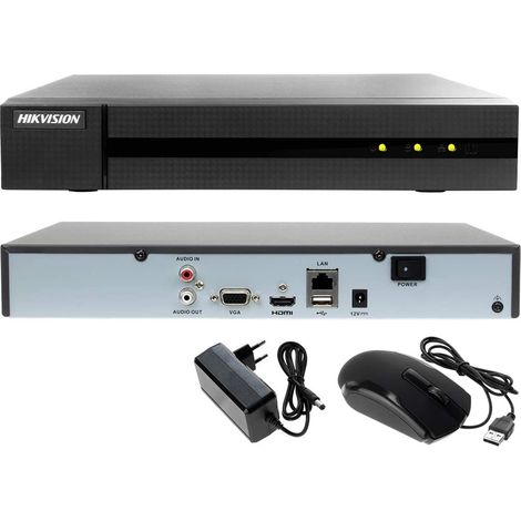 Videoregistratore NVR 16 Canali 4K HD 16CH@8Mpx H.265+ 80Mbps P2P ONVIF 2 SATA Interface 6TB (1/6)