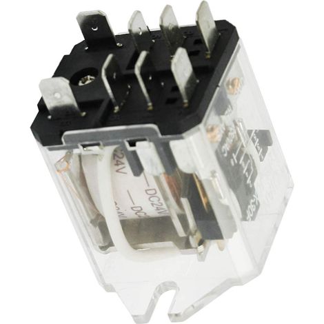 JQX-30F-2Z Spulenspannung DC 24V 8 broches DPDT donc relais