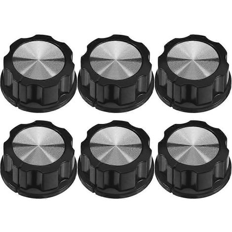Lot de 6 boutons de commande de rechange pour friteuse à air chaud : boutons de minuterie universels pour four, autocuiseur et plaque de cuisson. (1/4)