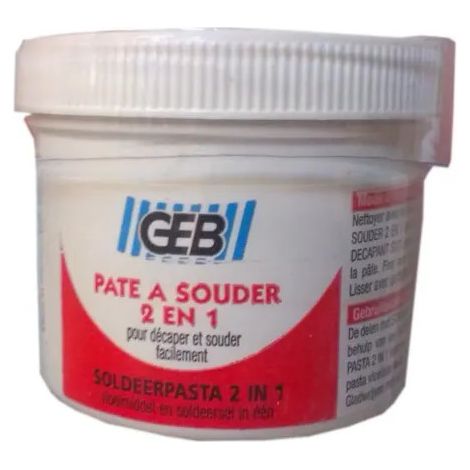 Pasta saldante geb solder paste senza piombo +240°C 150g