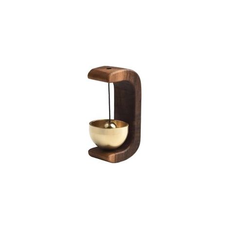 Carillon éolien de porte en cuivre pur fait à la main con fijación magnética de refrigerador para entrada, decoración de jardín y rappel de apertura de puerta (B)