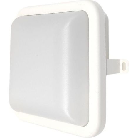Applique Led da esterno 8W Bianco Quadrato