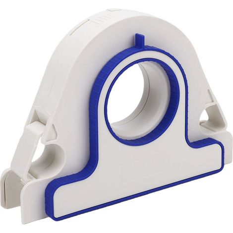 SJLERST Ensemble applicateur de ruban de masquage pour peinture, distributeur et 5 rouleaux de ruban bleu de 25 mm de largeur, coupe-ruban portable pour la finition des cadres de portes et fenêtres ca (1/5)