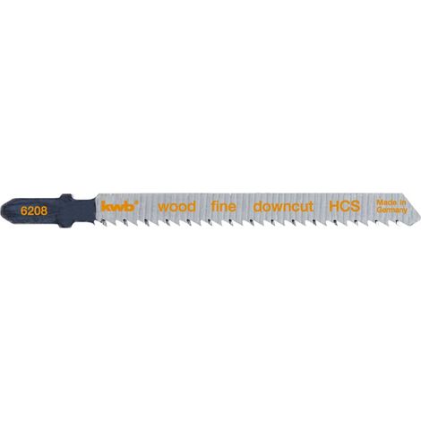 KWB 25x Stichsägeblatt T 101 BR für Weichholz, Sperrholz, Zubehör Stichsäge