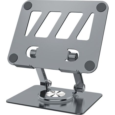 360° drehbarer Tablet-Ständer für Desktop-Computer, stabiler Tablet-Ständer mit verdickter Metallbasis für Smartphones (1/5)