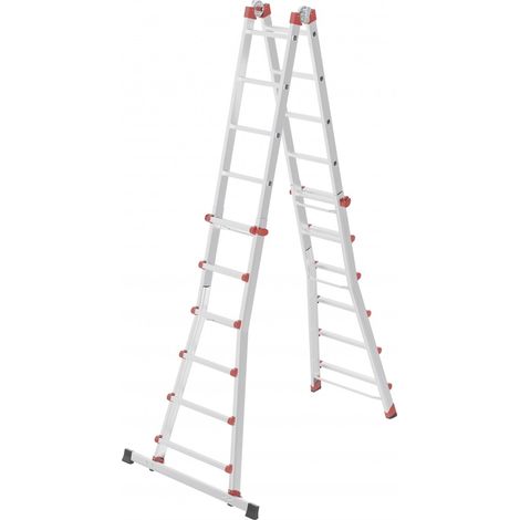 Scala telescopica hailo profistep multi altezza regolabile 6,75 m