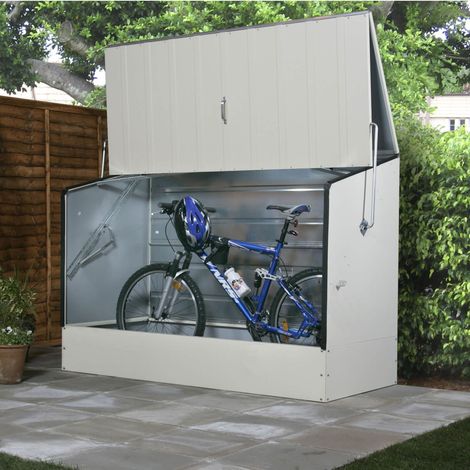 Fahrradbox hellbeige (LxBxH) 89 x 196 x 133 (1/5)