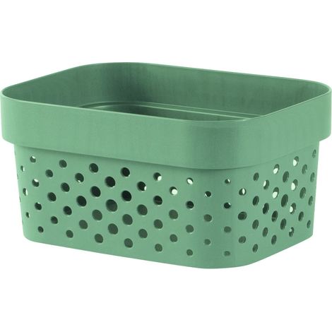 Curver pojemnik infinity 1,4l ażurowy   /zielony