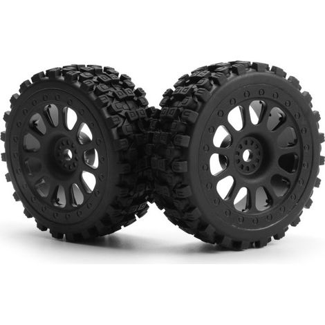 Assembled Wheel & Tyre Set (2pcs)