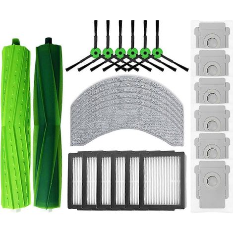 Brosse pour aspirateur Sac à poussière D Side Brosse Accessoires pour Combo J7+/ J9+ Robot Aspirateur Accessoires (1/5)