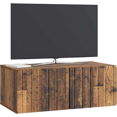 Maison Exclusive - Mobile Porta TV da Muro 78,5 x 41 x 30 cm Legno antico (1/5)