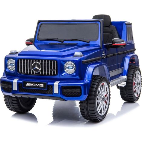 Licensed Mercedes-Benz G63 12V Children’s Ride On Jeep - Blue (1/4)
