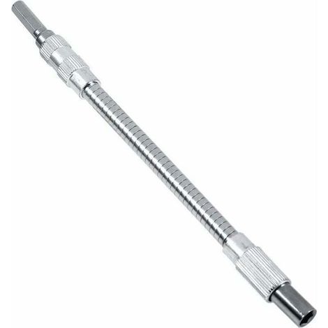 Porte-embout de tournevis flexible - PZCC - Extension magnétique - 6,35 mm - Tige flexible - 20 cm (1/4)