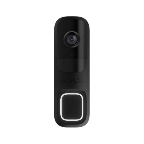 Ajax Video DOORBELL Campanello 4Mp con sensore PIR Nero - 66391