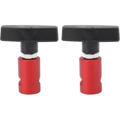 Pince de Support de levage M12, 2 pièces, outil d'étrier de bougie d'allumage universel multifonctionnel de 12mm pour hayons, coffres de hayon rouge (1/5)