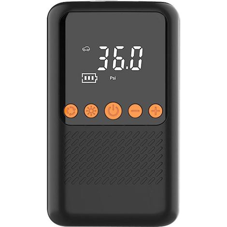 Auto-Luftpumpe 150PSI Kabelloser Luftkompressor Tragbarer elektrischer Reifenfüller mit LED-Licht und automatischer Abschaltung/