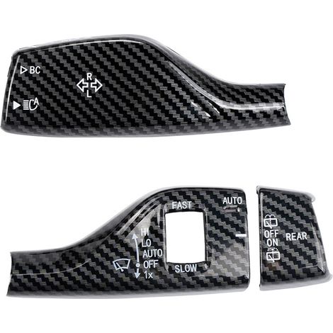 Innenverkleidungskit Für X5 X1 X2 X3 X7 2016 2017 2018 2019 2020 2021 2022 Auto Trim Wischer Waschen Blinker Controller Abdeckung Auto Styling Zierleisten (1/4)