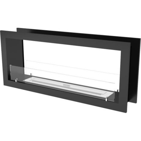 Cheminée BIOETHANOL double face 130 cm (1/3)