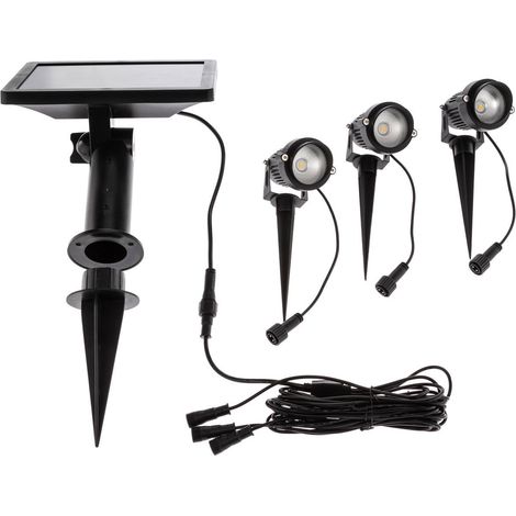 LED outdoor solar lights 'Malida' made of Aluminium