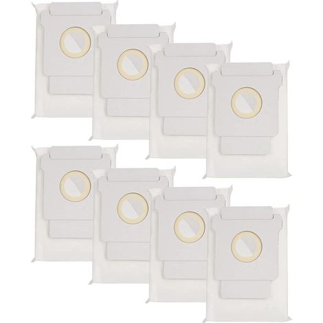 8er-Pack Staubsaugerbeutel für Staubsauger der Serien I7, E5, E6 und S9 (Ersatzteile) - AquaForge (1/5)
