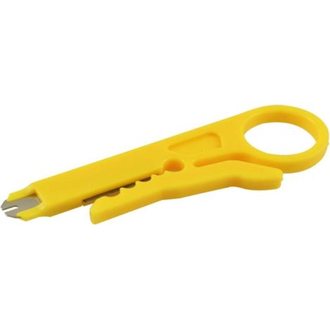 Pelador de aislamiento de cable de par trenzado + insertador LSA