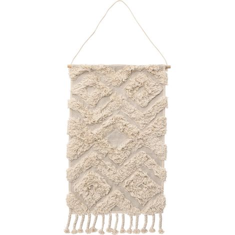 Toile Tapis à Suspendre "Hilda" 80cm Naturel (1/5)