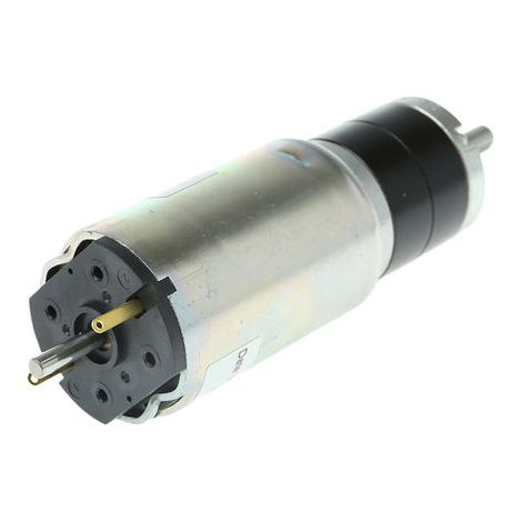 Motoréducteur CC RS PRO, 24 V c.c., 13,2 W, 450 tr/min, dia. de l'arbre 6mm ( Prix pour 1 ) (1/2)
