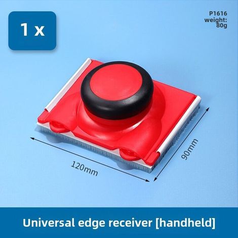 Nouveau coupe-bordures universel portatif pour peinture latex, séparation des couleurs, brosse éponge floquée à angle femelle, coupe-bordures pour séparation des couleurs (Portable [1 paquet]) (1/5)