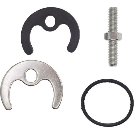 Ensemble de fixation de robinet de lavabo Mono de remplacement support à un trou boulon Kit de fixation de cheval ensemble de montage pour réparer le robinet (1/2)