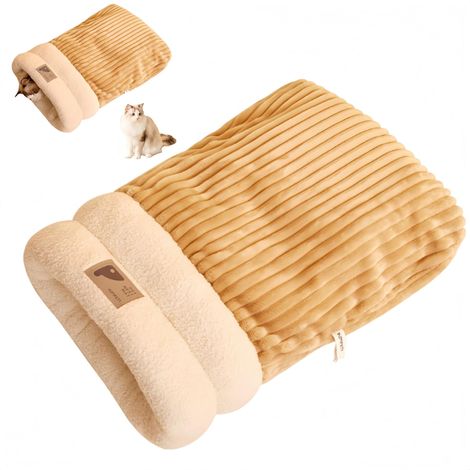 Lit d'hiver pour animaux de compagnie pour chats domestiques - Sac de couchage générique pour chat - Sac de - MMCD-ZGL-05505