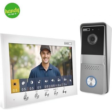 Videocitofono EMOS 7 Pollici 2 Fili H2060 (1/4)