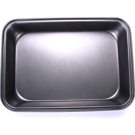 Longziming - Plat à four rectangulaire / Plaque de cuisson 32 x 22 x 5,5 cm – Plat profond pour four et grill – Convient pour la cuisson au four, le rôtissage et le grillage – Plaque de cuisson antiad (1/5)