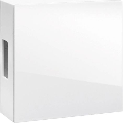 Grothe GONG 465A, dos tonos, acero de campana, montado en superficie, blanco, 44466