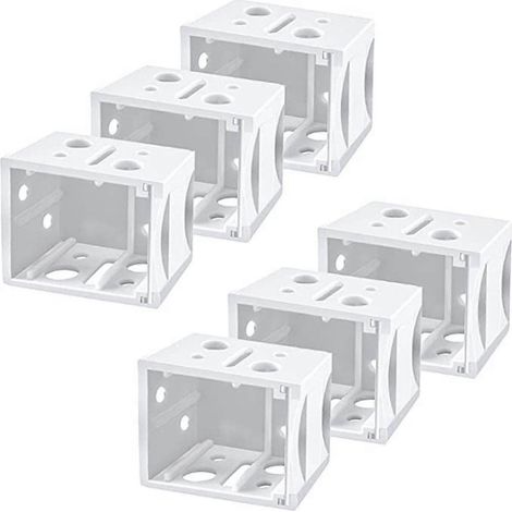 6 supports de fixation pour stores vénitiens, embouts de porte et boîtier de montage. (1/5)