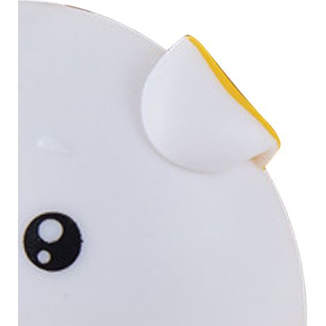 Veilleuse télécommandée pour chambre à coucher, lampe de chevet, lampe d'allaitement, à brancher, veilleuse, lumière douce protectrice pour les yeux, lampe de sommeil, lumière blanche + télécommande (1/5)