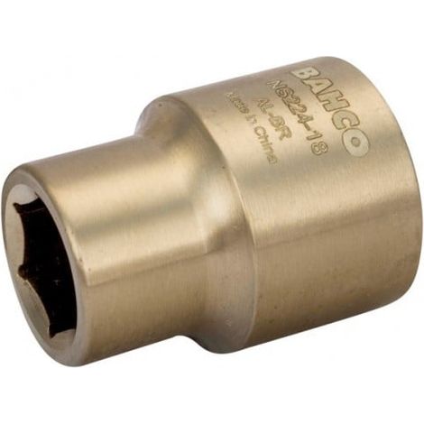 BAHCO - Douille 6 pans 3/4" antidéflagrante métrique en aluminium bronze