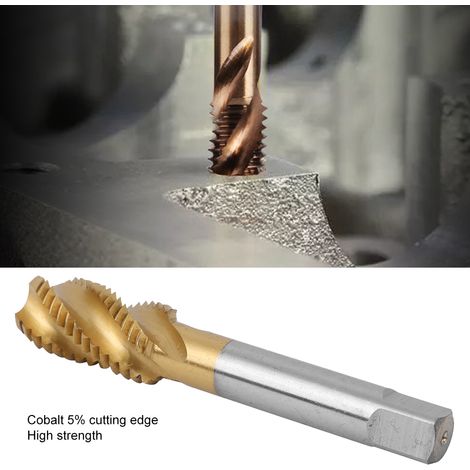 M202,5 mm Gewindebohrer für Spiralgewindeschneidmaschinen mit Kobalt (1/5)