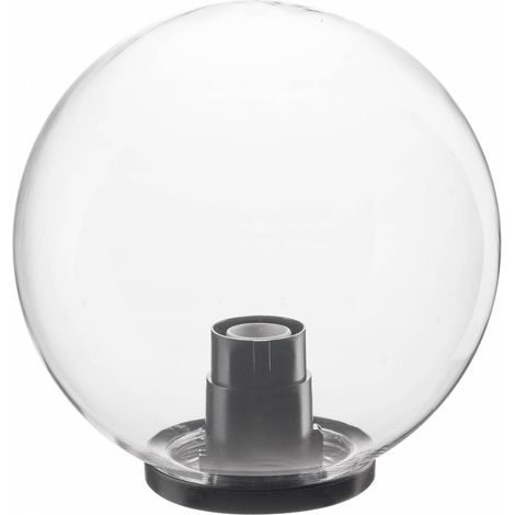 GLOBO TRASPARENTE DM.30 CON BASE E27. Prezzo per 1 pezzo.