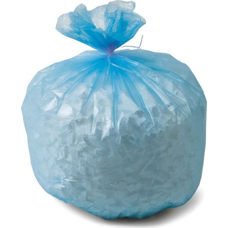 24ROTOLI SACCO RIFIUTI FAMIGLIA AZZURRO 20 PZ cm. 50x60 - lt. 30