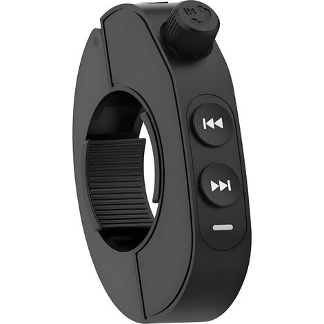 Wireless Bluetooth multimedia controller, IP6 waterproof riding controller, steering wheel music button, compatible with smartphones, for bicycles and motorcycles (1/5)